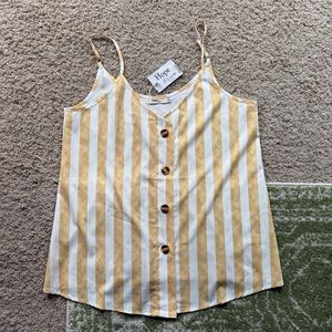 NWT Hope Horizon Striped Tank Top